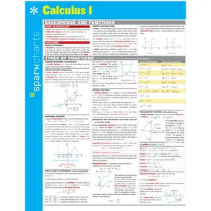 Calculus I SparkCharts by SparkNotes [Hardcover Book]