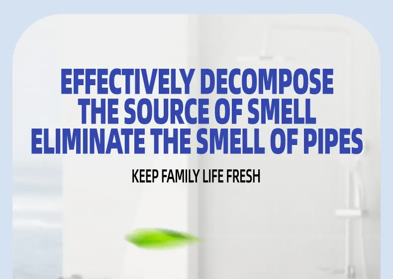 Product Introduction of Lanwexy-Powerful Pipe Dredging Agent for Kitchen and Toilet Pipelines - Dissolves 200+ Blockages and Kills 99% of Bacteria 10