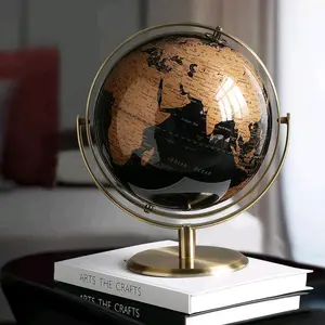 retro world globe