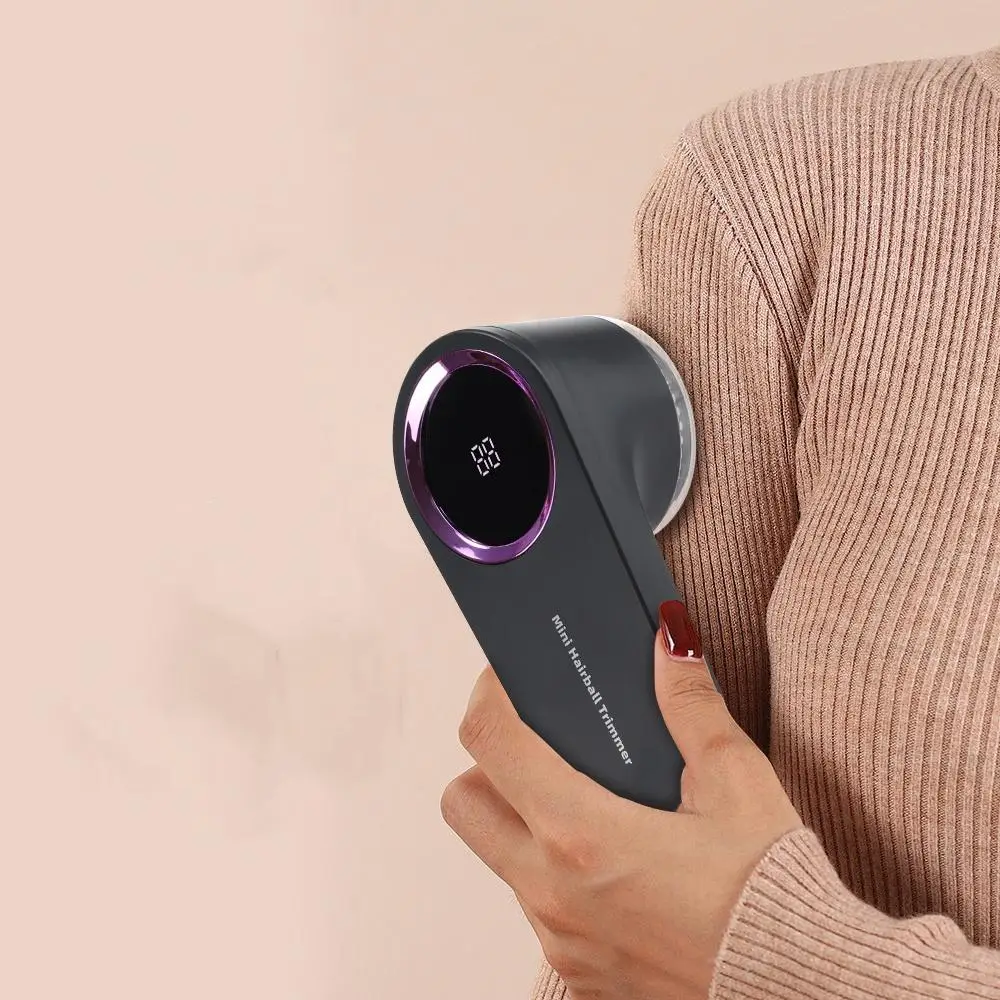 Lint Remover with LED Smart Digital Display, Type-C Fast Charging Lint Remover, Household Appliances for Clothes, Bedding, Couch, Carpet, Rug