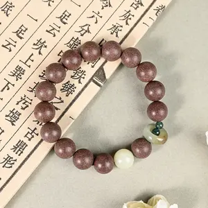 Handmade Chinese Intangible Cultural Heritage Incense Beads Kit - Fragrances Bracelet for Meditation, Yoga, Unique Festival Gift for Her