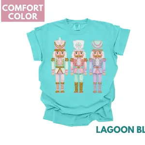 Pastel Trio Nutcracker Comfort Colors T-shirt