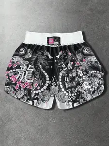 twins top king Men Women Jujitsu Fight Grappling Boxing Training Shorts Breathable Mma Fighting Pants Tiger Kids adults Muay Thai Short Martial Arts Gym Wear boxing mma shorts Versatile Training Shorts