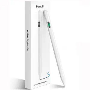 USB Rechargeable Stylus Pen, Touch Screen Stylus Pen with Power Display, Tablet & Computer Accessories for iPad 2018 & Newer Version, Capacitive Stylus Pen