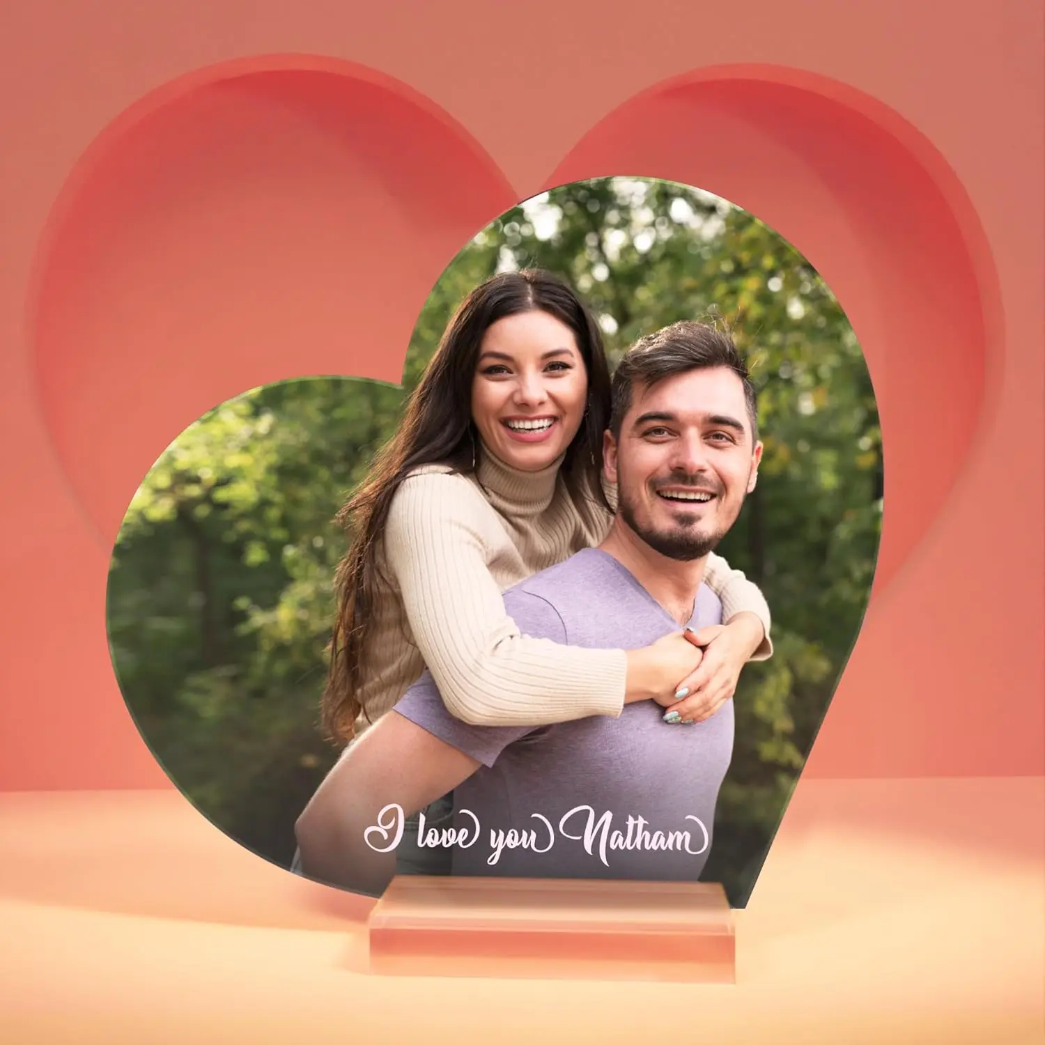 EGD Custom Spotify Glass Plaque | Choose Your Photo & Song for Unique Personalized Gifts for Dad | Gift for Wife | Custom Gift for Her | Spotify Plaque Birthday Gifts for Men