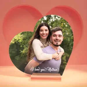 EGD Custom Spotify Glass Plaque | Choose Your Photo & Song for Unique Personalized Gifts for Dad | Gift for Wife | Custom Gift for Her | Spotify Plaque Birthday Gifts for Men