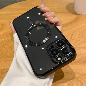 Shockproof With Camera Lens Luxury Electroplated Phone Case Cover Compatible With iPhone 17 / 16 / 15 / 14 / 13 / 12 / 11 Pro / Pro Max / Plus / 17Air  Cover Phonecase