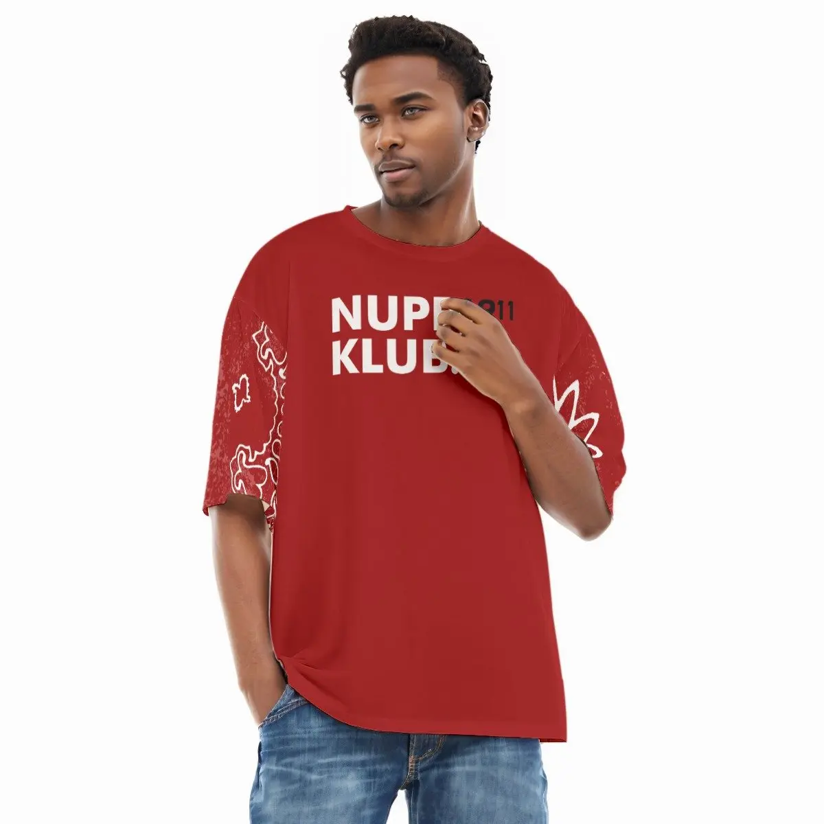 Kappa Alpha Psi Nupe Klub Drop Shoulder T-shirt With Short Sleeve