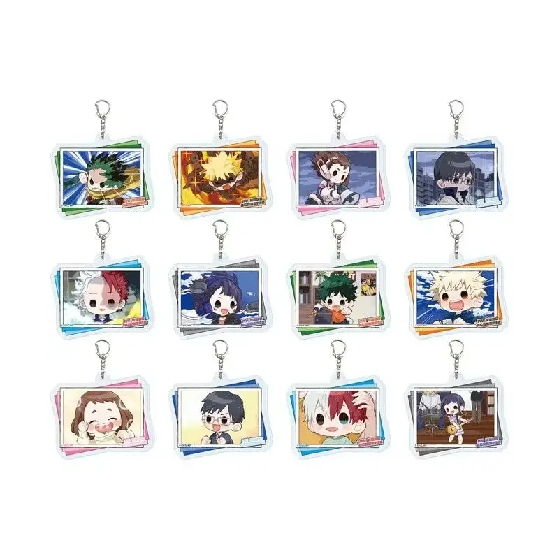 Hot Anime My Hero Academia Acrylic Keychain