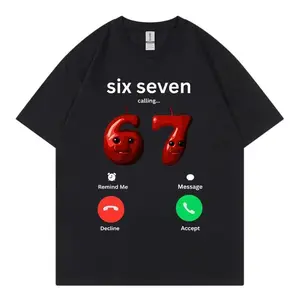 67 Is Calling Funny Meme T-shirt Men Women High