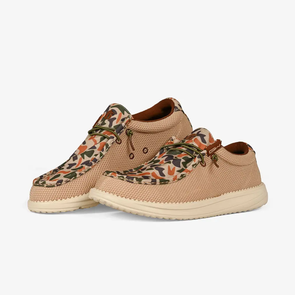 Camp Shoes | Mens - Old School Camo Shoes Camp Shoes | Mens - Old School Camo Shoes
