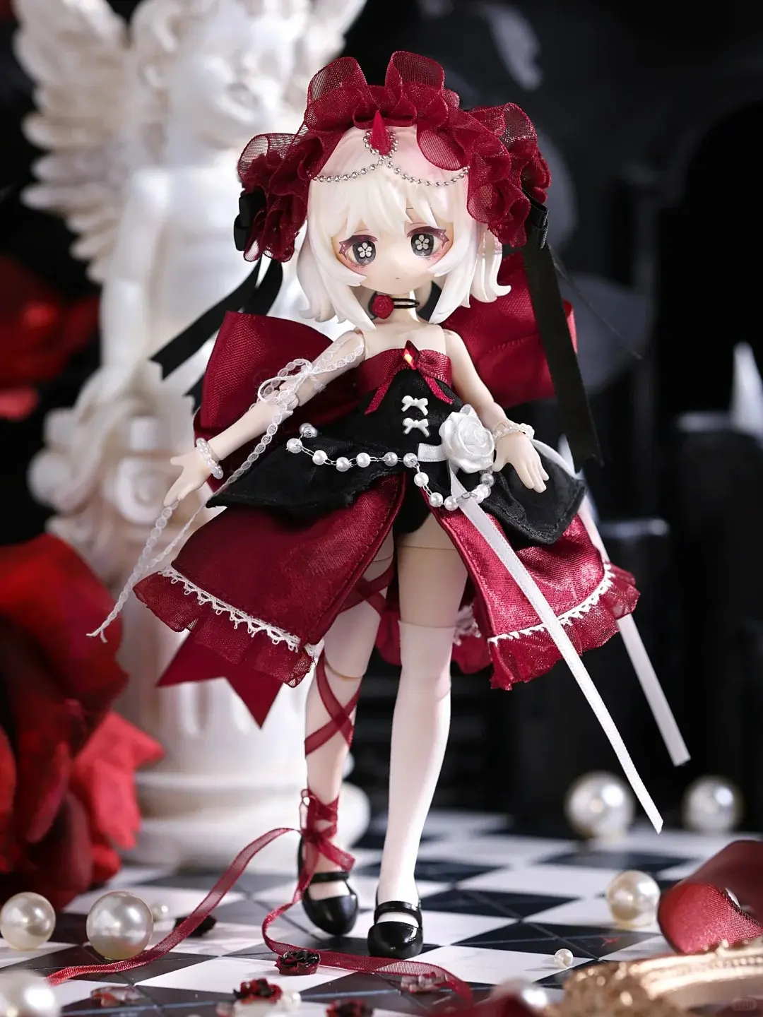 MEKI Creation Heart BJD Collectible Figure - 1/12 Scale, 7 in Movable Doll Model Blind Box, Toy for Collectors, Choking Hazard Small Parts