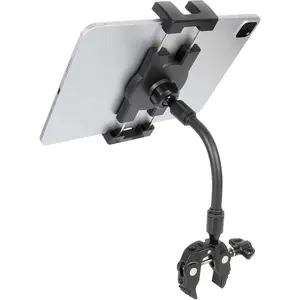iPad Yoke Mount, Tablet Holder Clamp Mount for Aircraft, 360? Rotation Adjustable  Trainer Tablet Holder for iPad Pro 12.9/Air/Mini, 4.7-13" Phones and Tablets