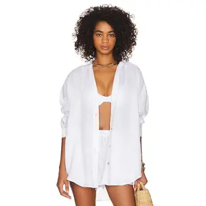 L*SPACE Rio Tunic in White