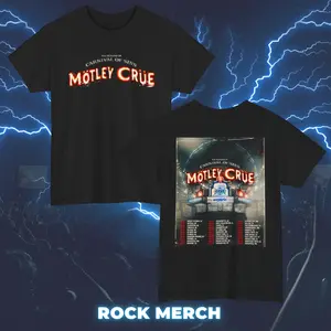 Motley Crue Shirt - Tour 2026 Rockband Unisex Cotton Graphic Shirt, Sweatshirt, Hoodie