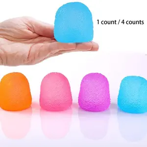 3pcs Transparent Maltose Stress Relief Squishy Toy, No Net Stress Ball, Stress Ball Without Net, Sensory Fidget Toy for Anxiety & Tension Relief, Ideal Christmas Gift