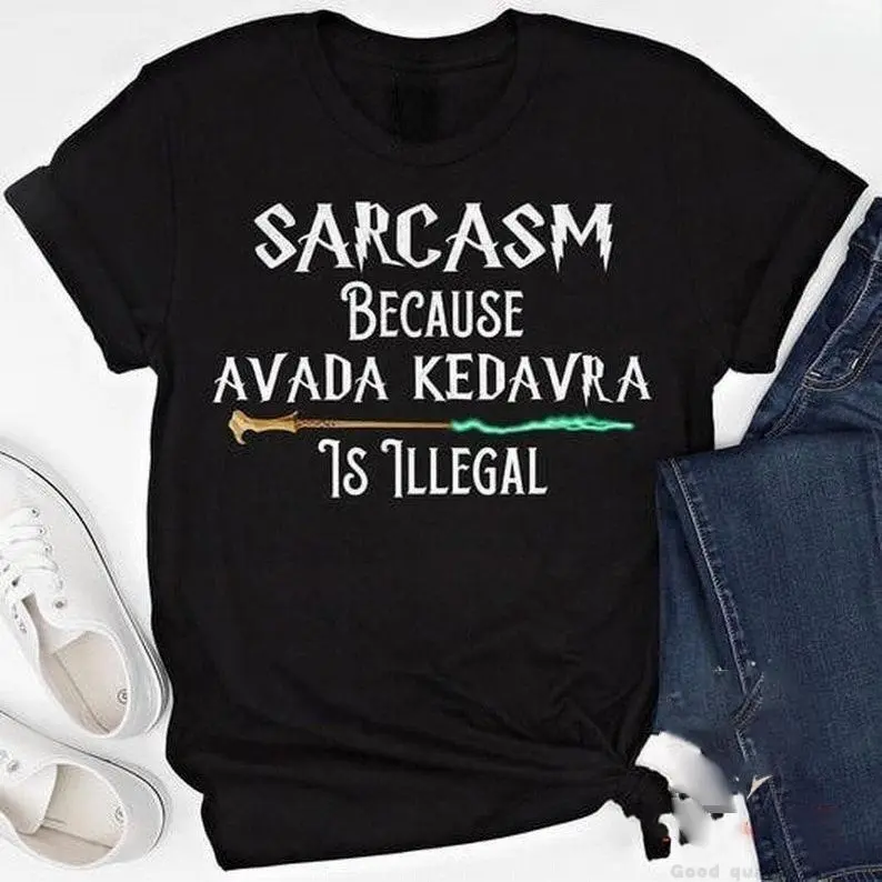 Women's Casual Short-Sleeve T-Shirt - Funny Severus Snape Holding Money Meme Garment, Potterhead Wizarding School Party Clothes