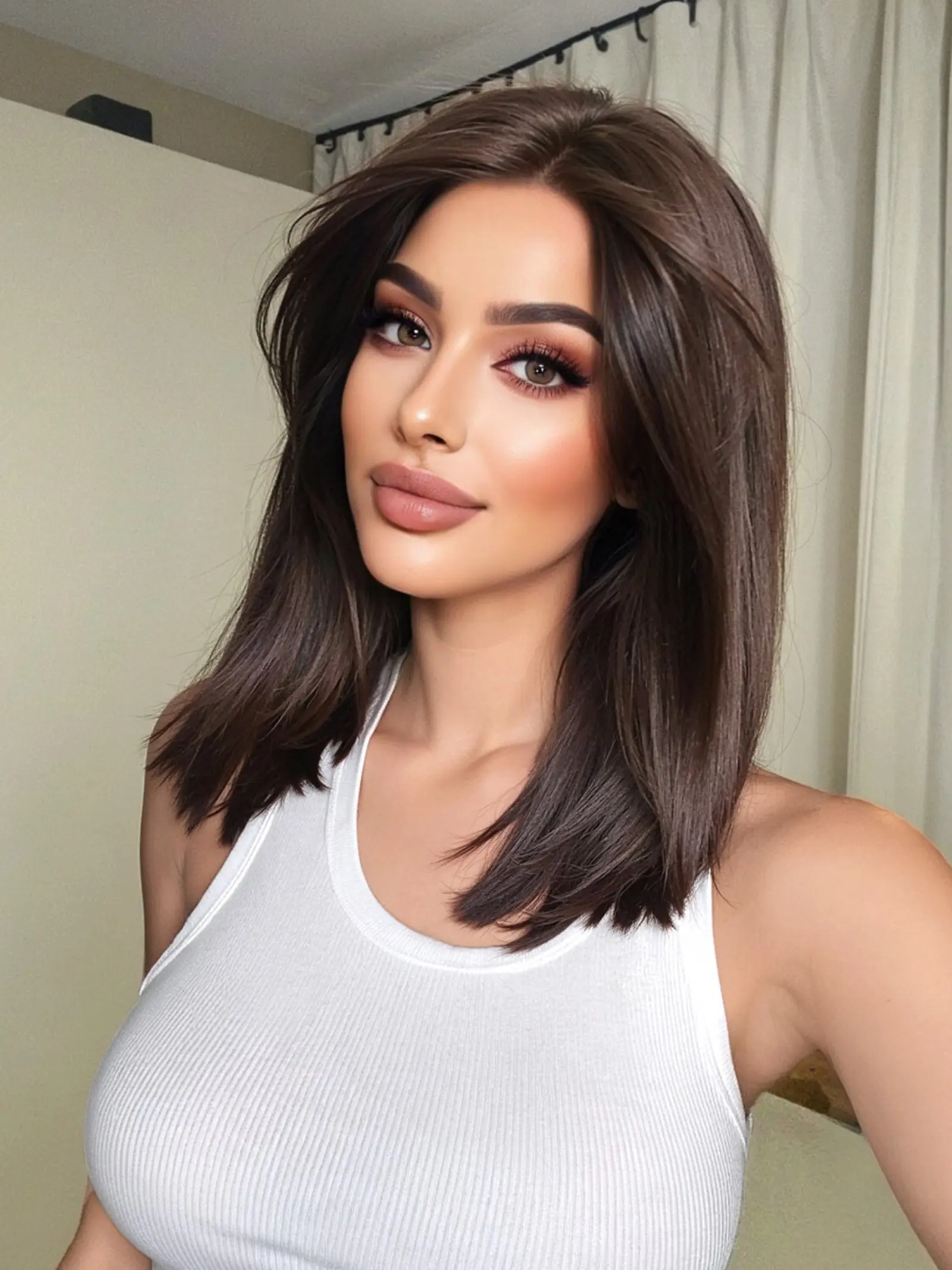 Women's Lace Front Short Natural Bob Wig, Straight Hair with Baby Hair, Transparent Density 150%, Suitable for Women, Lace Frontal Wig, Natural Looking Wig, Straight Bob Wigs