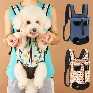 Outdoor Dog Backpack - Breathable & Durable Travel Carrier Harness