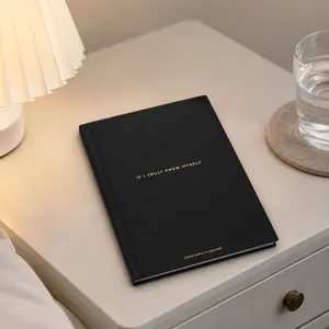 If I Truly Knew Myself Guided Journal – Self-Love, Emotional Healing & Personal Growth | Shadow Work, Forgiveness, Mindfulness | Undated Hardcover for Women & Men