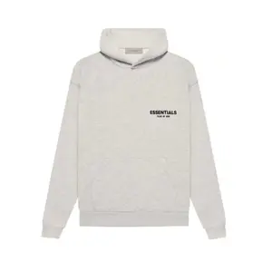 Fear of God Essentials Hoodie FW22 (Light Oatmeal) Authentic Brand New Fashion Streetwear Hypebeast Limited Gift