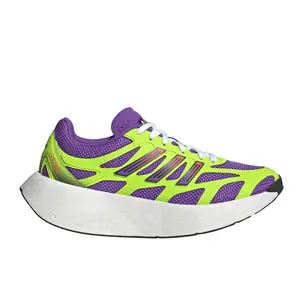 adidas Womens Adizero Aruku Lace Up Sneakers Shoes Casual - Green, Purple