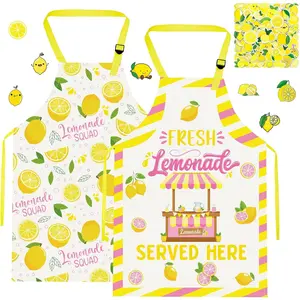 Lemonade  Stand Supplies - Summer Fruit  Cooking Aprons