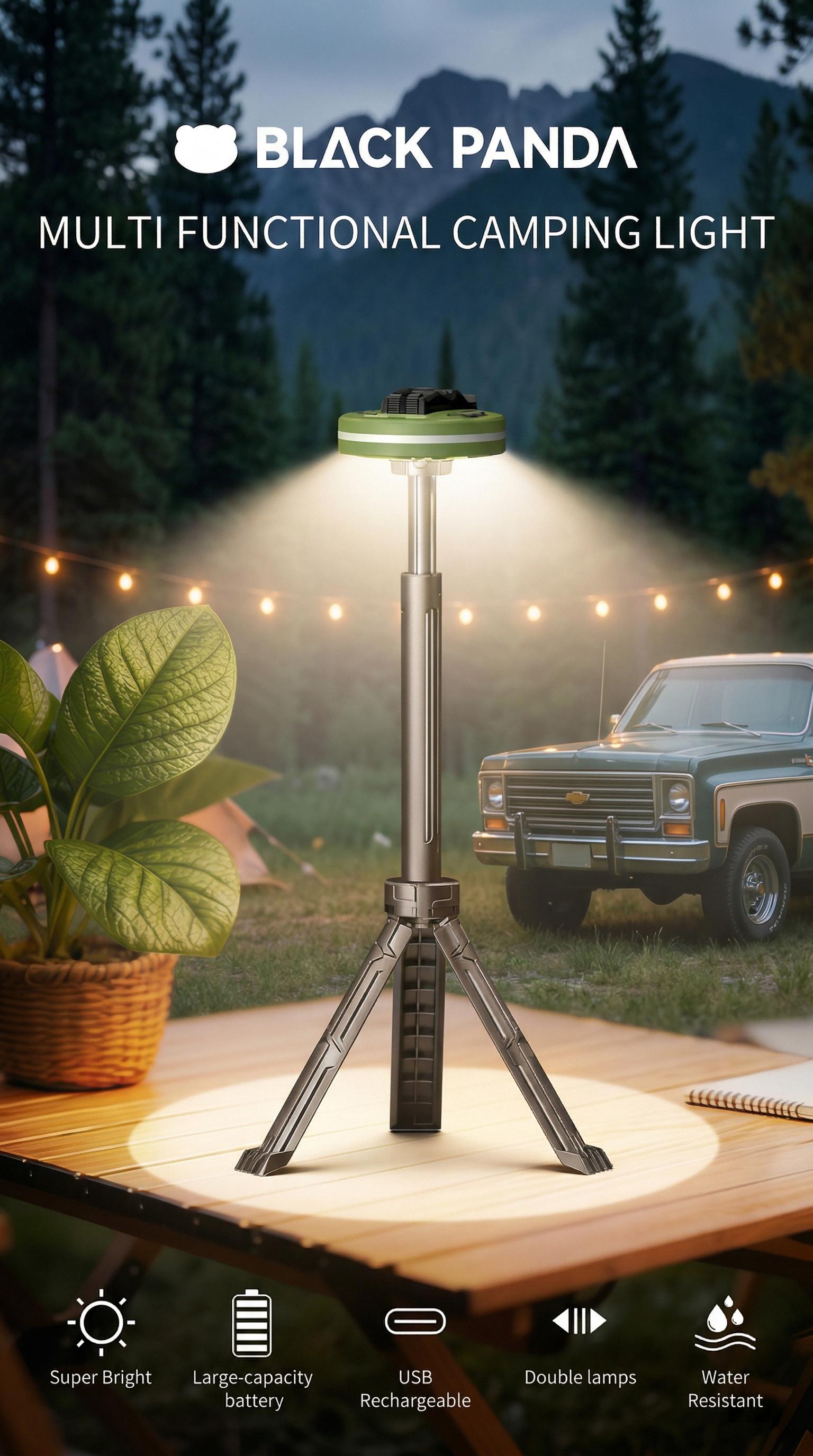 Outdoor Camping Light – High Brightness & Compact Design