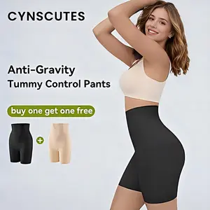 (2-Pack Fajas Colombianas Shaping Pants ) CYNSCUTES Tummy Control Pants for Women Butt-Lifting Shapewear, Sexy and Comfortable High-Waist Body Sculpting Garment Womenswear Compression