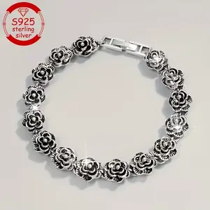 Ladies' Rose Bracelet – Perfect for birthdays, Valentine’s Day, Teacher’s Day, Christmas, New Year’s Day gifts, daily wear, vacations, parties & weddings. Minimalist elegant women’s jewelry.