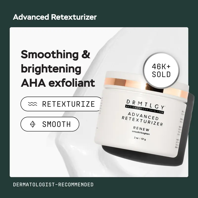 DRMTLGY Advanced Retexturizer 2oz with 15% Glycolic Acid