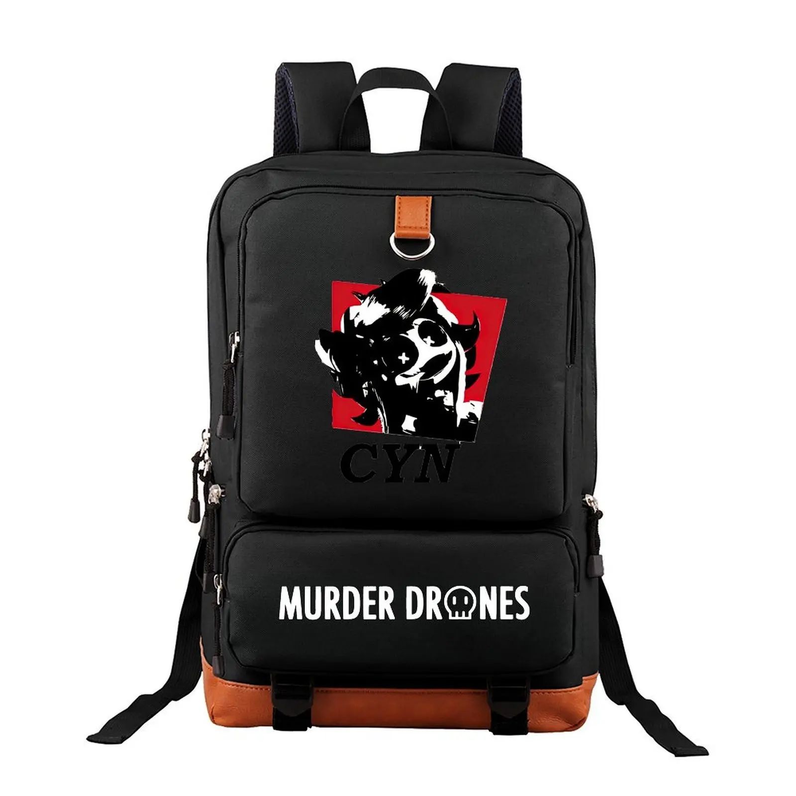 Murder Drones-Cyn  Unisex Backpack with Laptop Compartment – Large Capacity Travel & Commuting Bag for Camping, Perfect Birthday Gift for Friends & Family 17.3‘’*11.4”