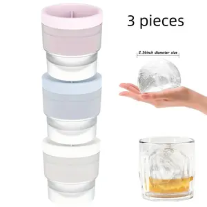 Silicone Ice Ball Molds 3 Pack