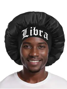 Women's Soft Sleep Cap, Pure Color Design, Wide Elastic Edge, Breathable and Fade Resistant, Reusable Sleeping Accessory, Unisex