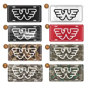 Waylon Jennings Black License Plate, Many options, truck accessories, Car tags, front license plate for trucks, custom license plate