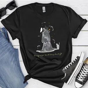 Minerva McGonagall Tribute T-Shirt, Halloween Design, Hogwarts Inspired, Gryffindor Theme, Wizard Apparel, Rest In Peace Maggie Smith