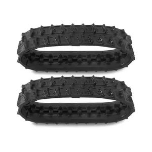 ( 1 Pack / 2 Pcs ) Rubber Track for Walk Behind Flail Mower SFM27T (for SKU: 201029)