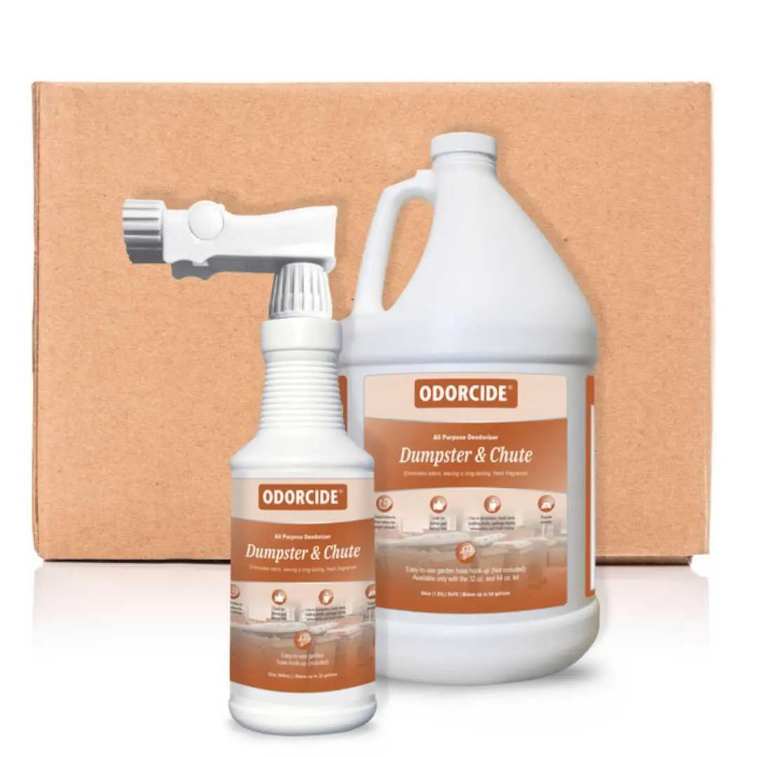 Dumpster & Chute Odor Eliminator for Strong Odor – Dumpster, Loading Dock, & Trash Can Deodorizer - Safe