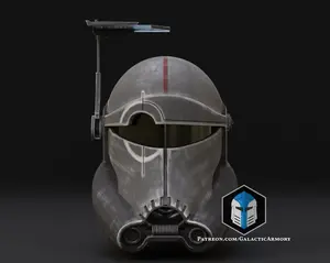 Crosshair Helmet with Visor| Raw DIY Parts Kit Scaled for You!
