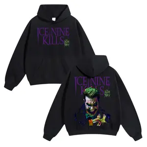Ice Nine Kills Band Merch Unisex Pure Cotton Graphic Hoodie - Retro Casual Streetwear, Soft Warm Pullover, Durable Machine-Washable, Comfortable Gift for Men & Women