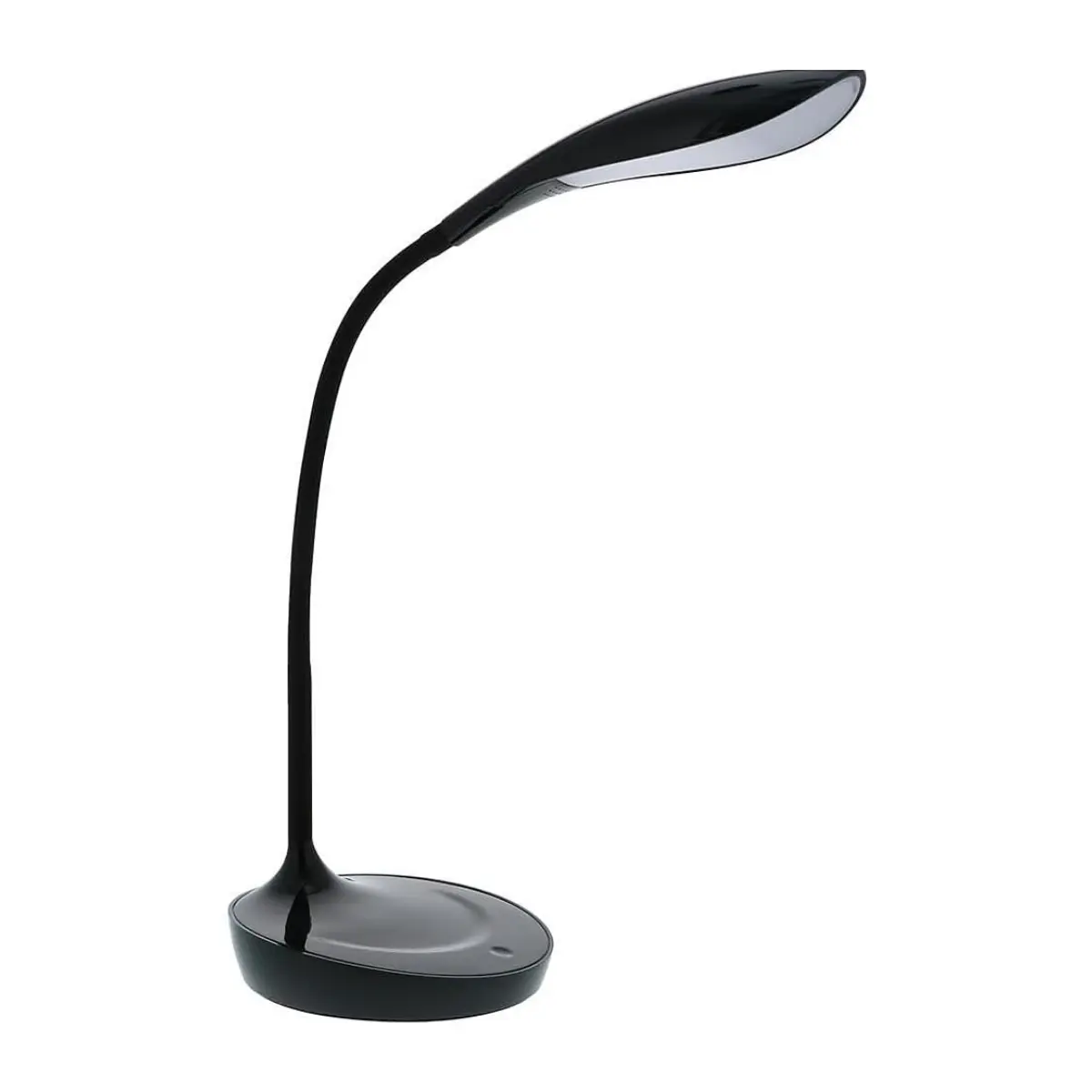 Dimmable Black LED Desk Lamp with USB Charging Port for Home Improvement Indoor Lighting