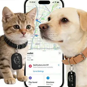 Keep Your Furry Friend Safe! The Ultimate Pet GPS Tracker. 1-Year Battery Life, No Subscription, Waterproof Design for iOS.