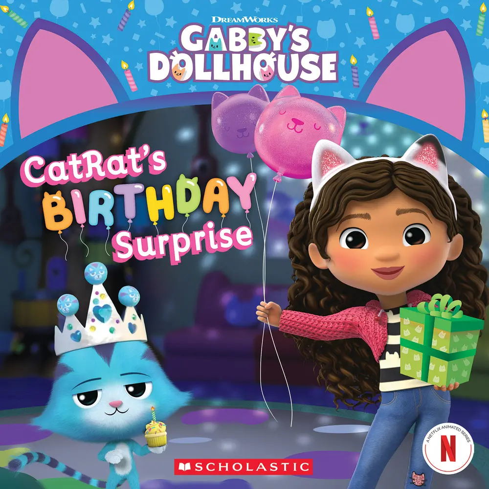 USED Book - Gabby's Dollhouse: Catrat's Birthday Surprise by Bobowicz, Pamela (Paperback) - english