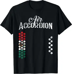 100% Cotton Mexican Flag Air Accordion Flag Of Mexico T Shirt Fiesta T-Shirt