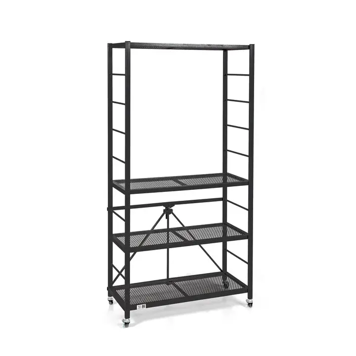 Origami Adjustable Powder Coated Steel Rack with Removable Shelves Origami Adjustable Powder Coated Steel Rack with Removable Shelves