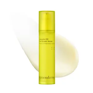 Lemonshot 150 Exo:Booster Serum – Exosomes Vegan Vitamin C Brightening Serum with Jeju Lemon & 10 Vitamin Liposome Lightweight Hydrating Anti-Aging Serum for Radiance, Firming & Barrier Repair 50ml