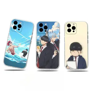 Mashle Magic and Muscles Phone Cases For iPhone 17 Promax Pro Air 16 Plus 15 14 13 12 11 Transparent Soft Cover Gift For Birthday Christmas Halloween