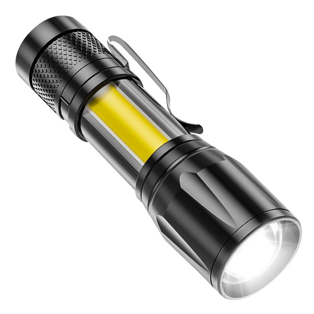 Mini LED Flashlight Pen Clip - Telescopic Zoom, USB Rechargeable, Spotlight & Floodlight, Portable Outdoor Torch for Camping, Hiking, Night Cycling & Home lights Rechargeable Emergency Worklight Handheld Zoomable Flashlight Mini LED Flashlight Pen Clip - Telescopic Zoom, USB Rechargeable, Spotlight & Floodlight, Portable Outdoor Torch for Camping, Hiking, Night Cycling & Home lights Rechargeable Emergency Worklight Handheld Zoomable Flashlight
