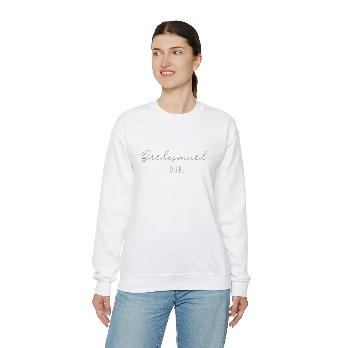 Bridesmaid Sweater, Maid of Honor Sweater, Bride Sweaters For Women, Wedding Sweatshirt, Gifts for Her, Bridal Shower Gift, Cute Sweaters