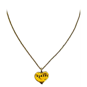 Always 24/7 Double Sided Hand Stamped Necklace